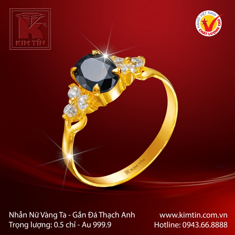 Nhẫn Nữ Vàng 24K