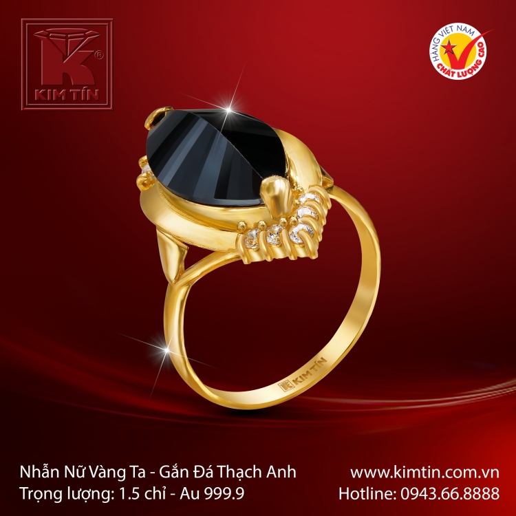 Nhẫn Nữ Vàng 24K