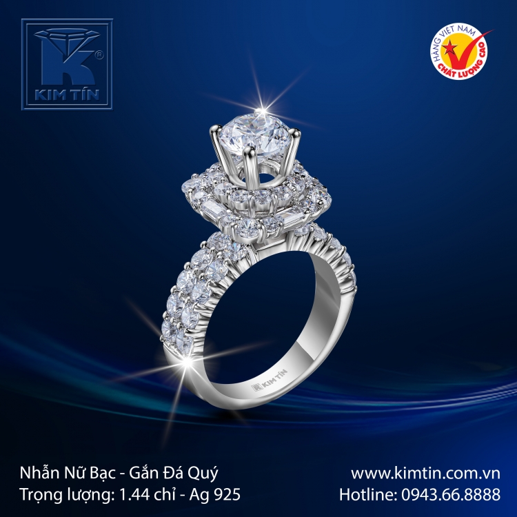 Nhẫn Nữ - Bạc 925