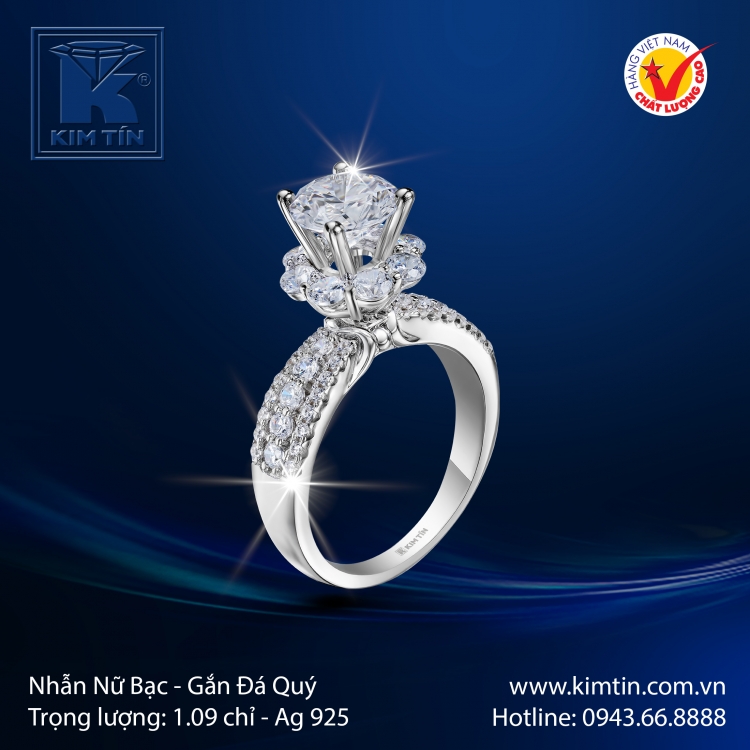 Nhẫn Nữ - Bạc 925