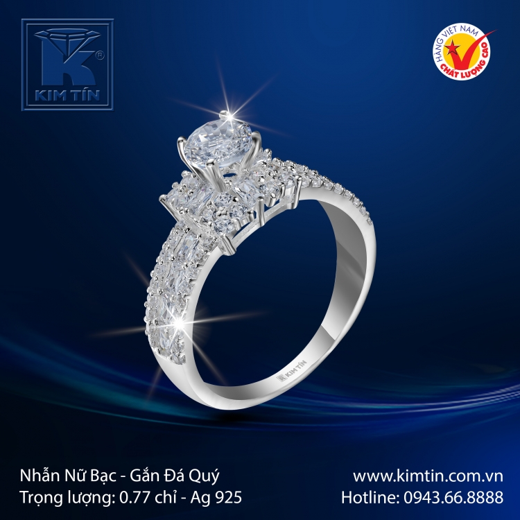 Nhẫn Nữ - Bạc 925