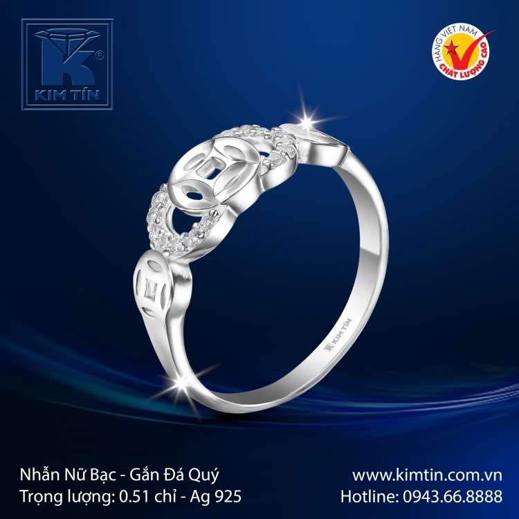 Nhẫn Nữ - Bạc 925