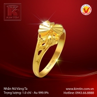 Nhẫn nữ vàng 24K