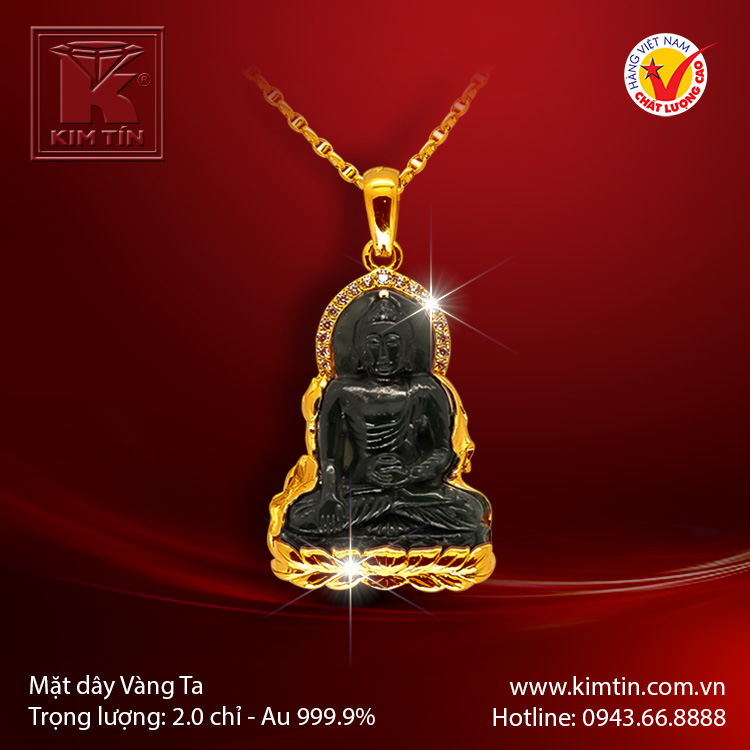 Mặt dây vàng 24K