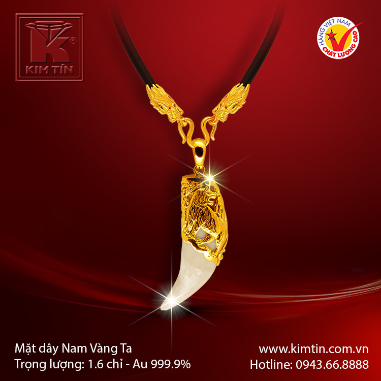 Mặt dây vàng 24K