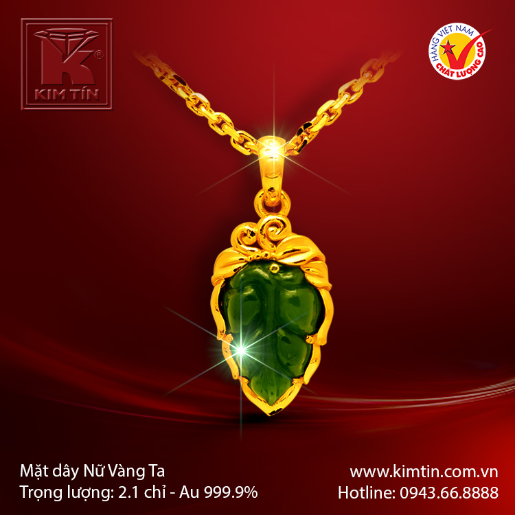 Mặt dây vàng 24K