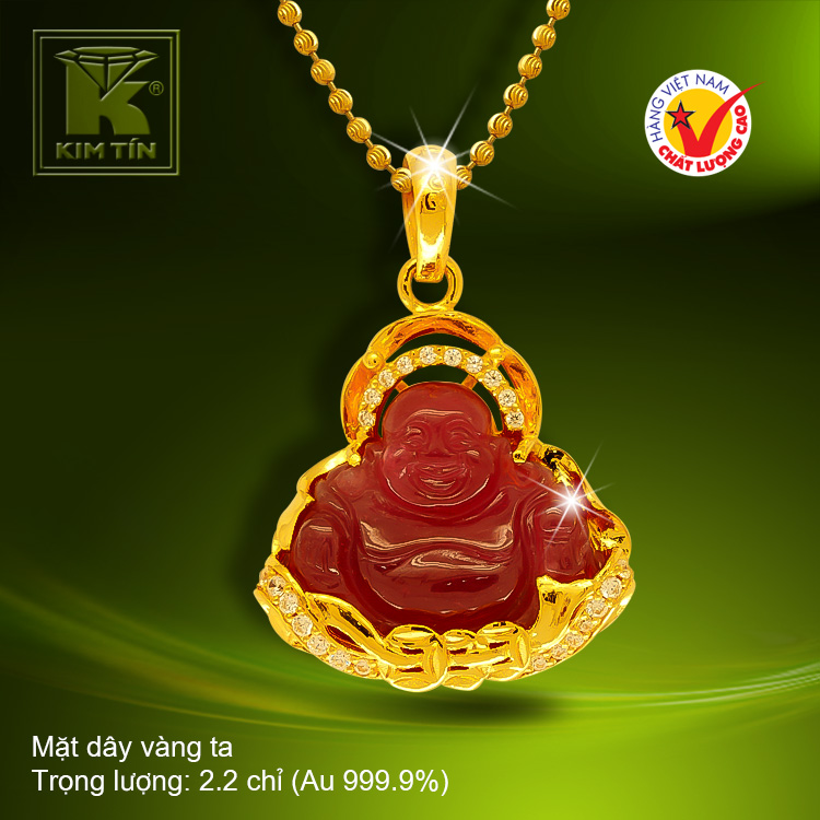 Mặt dây vàng 24K