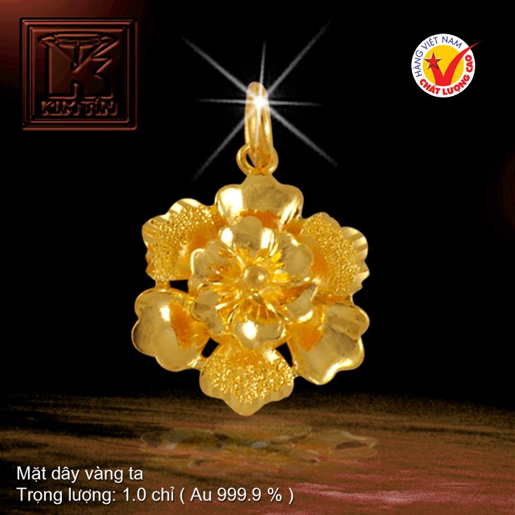 Mặt dây vàng 24K