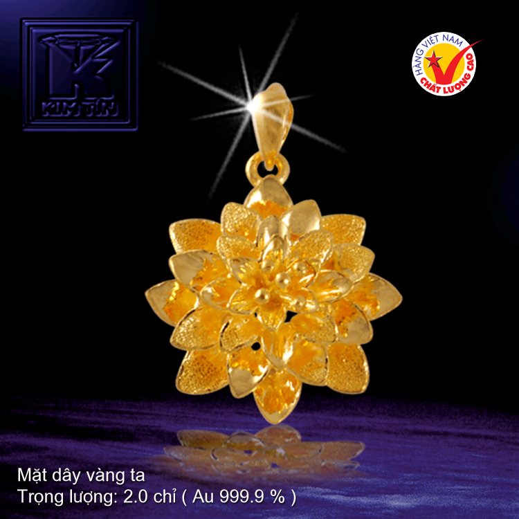 Mặt dây vàng 24K